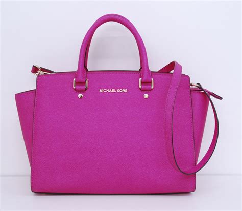 michael kors soft pink satchel|Michael Kors purses hot pink.